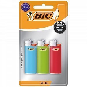 BIC Mini Αναπτήρας Ασφαλείας J25 3τεμ