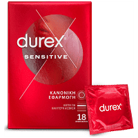 Durex Προφυλακτικά Sensitive 18τεμ