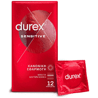 Durex Προφυλακτικά Sensitive 12τεμ
