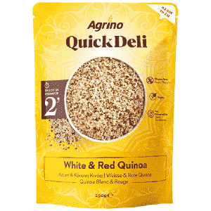 Agrino Quick Deli Λευκή & Κόκκινη Κινόα 250gr