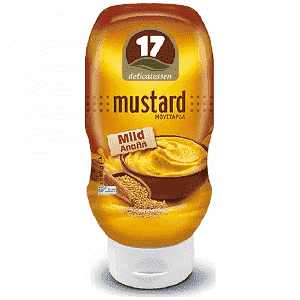 "17" Μουστάρδα Απαλή Top Down 480gr