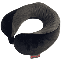 Piere Cardin Μαξιλάρι Ταξιδίου Βελουτέ Μαύρο 30x30cm