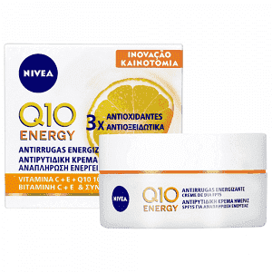 Nivea Q10 Plus C Αντιρυτιδική Κρέμα Ημέρας Ανάπλασης Ενυδατική 50ml