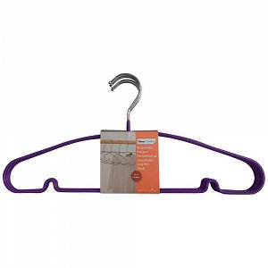 Home Comfort Κρεμάστρα Μεταλλική Μωβ 5 τεμ