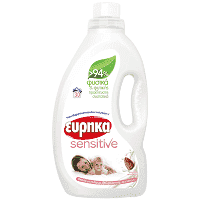 Εύρηκα Υγρό Απορρυπαντικό Ρούχων Sensitive 30Μεζ 1,5lt