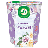 Airwick Αρωματικό Κερί Frosted Roses & Snowberry 105gr