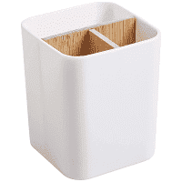 Home Basics Δοχείο Οργάνωσης Μπάνιου Σε Διάφορα Χρώματα