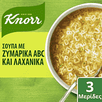 Knorr Σούπα Λαχανικών Με Ζυμαρικά ABC 82gr