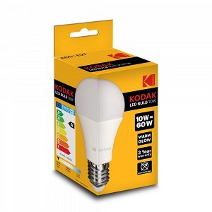 Kodak Λάμπα Led A60 E27 10W Warm