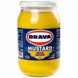 Brava Μουστάρδα Απαλή Βαρελάκι 500gr