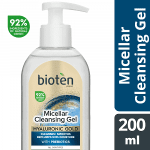 Bioten Cleans Gel Hyaluronic Gold All Skin 200ml