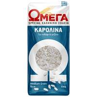 Ωμέγα Special Ρύζι Καρολίνα Εγχώριο 500gr
