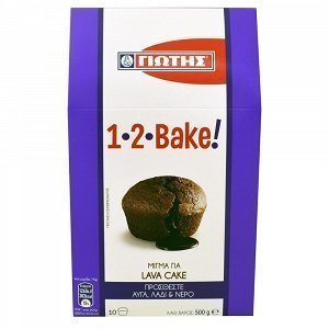 1,2 Bake Μίγμα Για Lava Cake 500gr