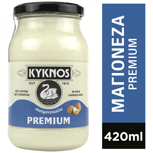 Kyknos Μαγιονέζα Premium Γυάλινο Βάζο 420ml