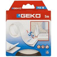 Αφρώδης Ταινία Διπλής Όψεως Λευκή 19mm x 5m