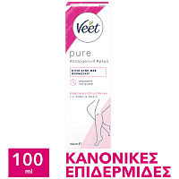 Veet Αποτριχωτική Κρέμα Κανονικές Επιδερμίδες 100ml