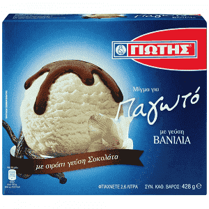 Γιώτης Μϊγμα Για Παγωτό Βανίλια 428gr