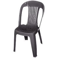 Καρέκλα Πλαστική Χωρίς Μπράτσα Χρωματιστή