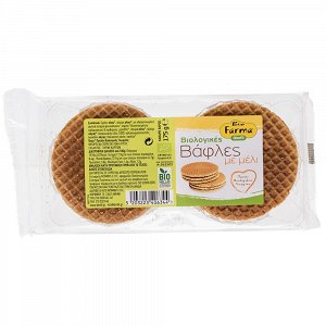 Bio Farma Βάφλες με Μέλι Βιολογικές 175gr