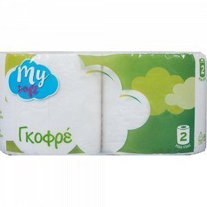 My Soft Χαρτί Υγείας Γκοφρέ 0,196kg 2τεμ