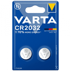 Varta Μπαταρίες CR2032 Συσκ. 2 τεμ