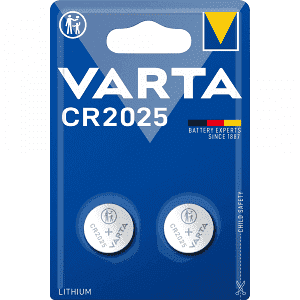 Varta Μπαταρίες CR2025 Συσκ. 2 τεμ