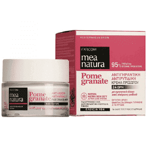Mea Natura Pomegranate Αντιγηραντική & Αντιρυτιδική Κρέμα 50ml