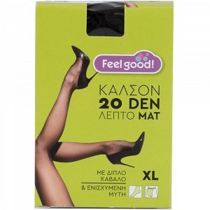 Feel Good! Καλσόν 20D Μαύρο XL