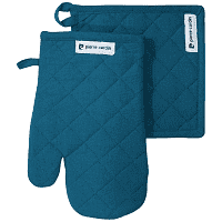 Pierre Cardin Σετ Γάντι Πιάστρα Πετρόλ