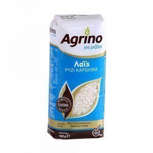Agrino Ρύζι Λαίς Καρολίνα Για Ριζότο Ελλάδος 500gr