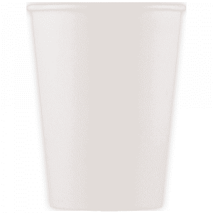 Χάρτινα Βιοδιασπώμενα Ποτήρια Λευκά 200ml 10τεμ