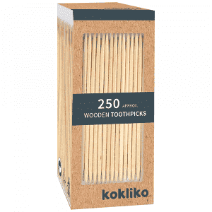 Κοκλίκο Οδοντογλυφίδες Σε Χάρτινο Κουτί(Συσκευασία 250Τεμ)