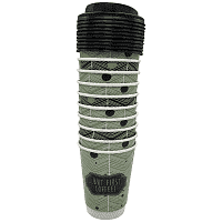 Ready2u Ποτήρι Χάρτινο Dw 16OZ Kαπάκι 10τεμ