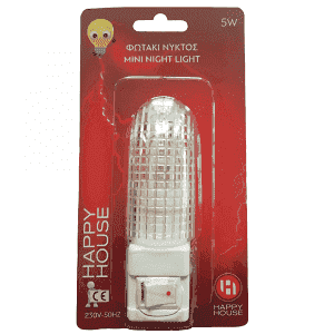 Happy House Φωτάκι Νυχτός 5W