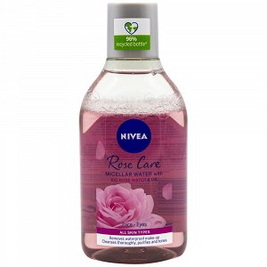 Nivea Micellair Νερό Ντεμακιγιάζ Με Ροδόνερο 400ml