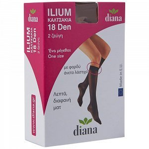 Diana Ilium 18Den Καλτσάκια Καραμελέ 2τεμ
