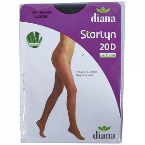 Diana Starlyn 20D Καλσόν Μαύρο (S-M-L-XL)