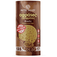 Nutri Valley Γκοφρέτες Φακής Χωρίς Γλουτένης 135gr
