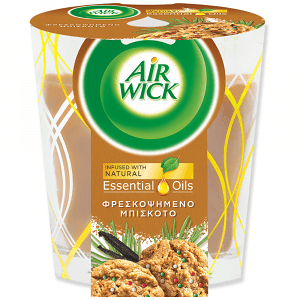 Airwick Αρωματικό Κερί Φρεσκοψημένο Μπισκότο