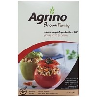 Agrino Brown Family Ρύζι Καστανό Γεμιστά-Ριζότο 10λεπτο Ελλάδος 500gr