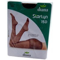 Diana Starlyn Καλσόν 15D Γραφίτη (S-M-L)