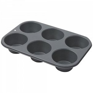 Baker's Secret Ταψί Muffin Αλουμινίου Αντικολλητικό 6 Θέσεων