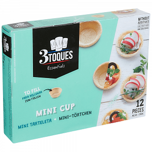 3 Toques Mini Cup-Telline Neutral 72gr
