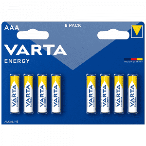 Varta Energy Αλκαλικές Μπαταρίες AAA 8τεμ