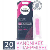Veet Αποτριχωτικο Κρυο Κερι Προσώπου 20τεμ