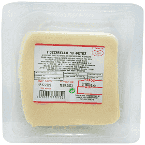 Mozzarella Συσκευασία 10 Φέτες 180gr