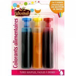 Vahine Χρώματα Ζαχαροπλαστικής Σε Διάλυμα 3x6ml