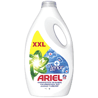 Ariel Απορρυπαντικό Πλυντηρίου Ρούχων Touch of Lenor Υγρό 44Μεζ.