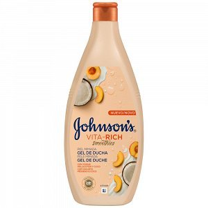 Johnson's Vita-Rich Yogurt & Coconut & Ροδάκινο Αφρόλουτρο 750ml