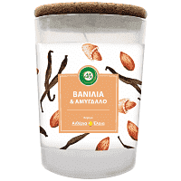 Airwick Κερί Με Αιθέρια Έλαια Βανίλια & Αμύγδαλο 185ml